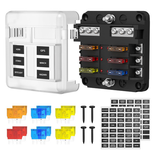 12v fuse block - way, volt