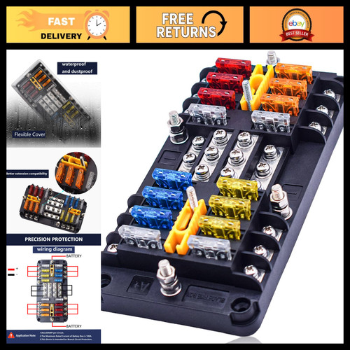 Way fuse block circuit - way,