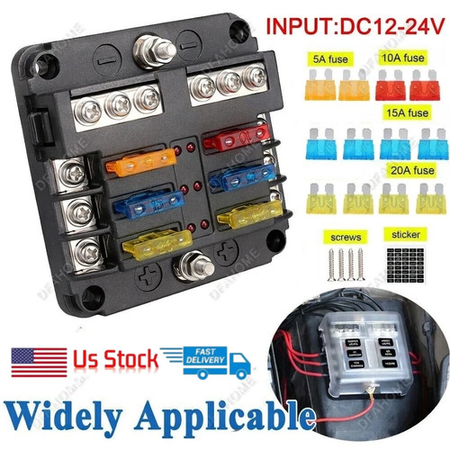 Way blade fuse box block - fuse,