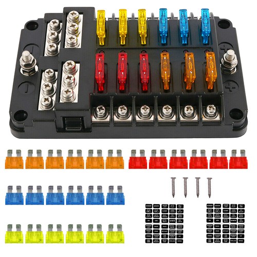 Way blade fuse - 12, block